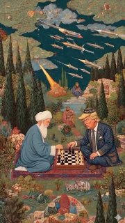 Фото переговорного процесса между США и Ираном в Дохе