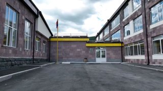 Отремонтированная школа в Цахкадзоре, Котайкская область