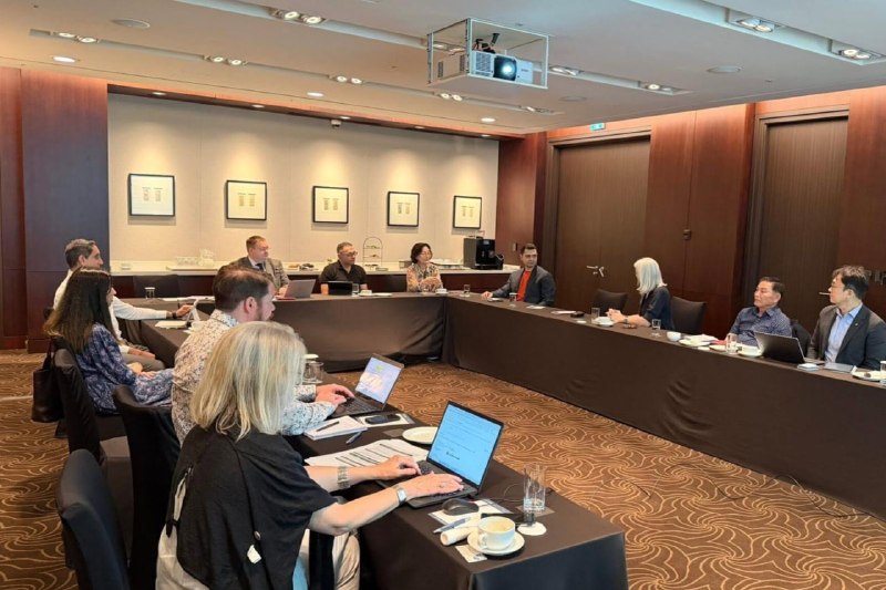 Министр окружающей среды Армении Амбарцум Матевосян на Глобальном диалоге SOI в Сеуле