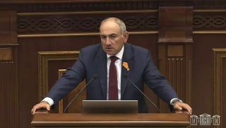 Никол Пашинян на пресс-конференции, Аштарак, Арагацотн
