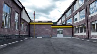 Отремонтированная школа в Цахкадзоре, Котайкская область