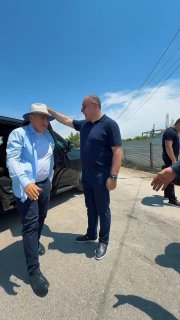 Никол Пашинян на стройке детского сада в общине Веди