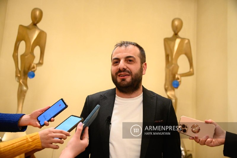 Тигран Вирабян на официальном мероприятии в Аштараке