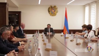 Заседание Общественного совета в административном комплексе Минобороны Армении, Аштарак