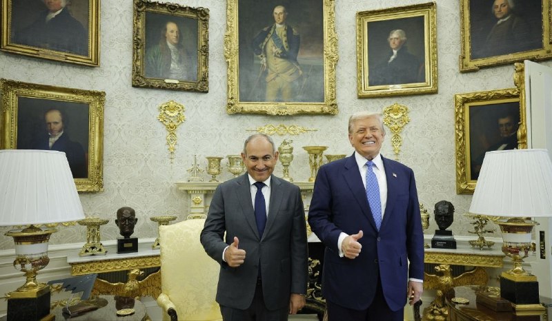 Никол Пашинян направляет поздравление президенту США Дональду Трампу и вице-президенту Джей Ди Вэнсу с Днём независимости