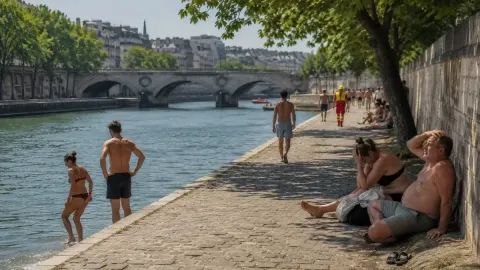 Аномальная жара во Франции привела к гибели более 2000 человек