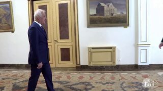 Встреча президента Армении Ваагна Хачатуряна и спикера НС Алена Симоняна в Ереване