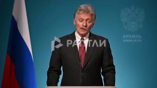 Дмитрий Песков, пресс-секретарь президента РФ, на брифинге