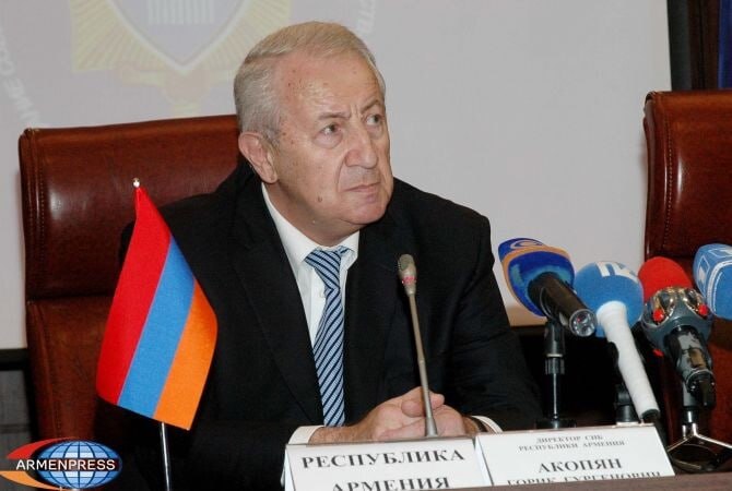 Здание прокуратуры в Аштараке, где возбуждено уголовное дело против Горика Акопяна