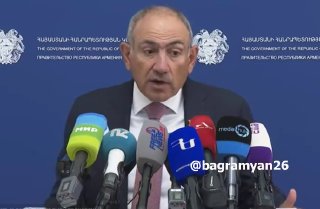 Никол Пашинян на пресс-конференции в Аштараке, Арагацотн