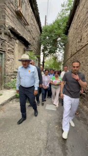 Никол Пашинян на мероприятии в Аштараке, Арагацотн