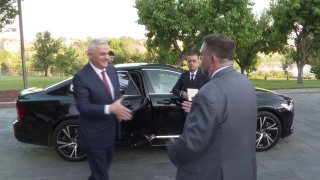 Вице-премьер Армении Мгер Григорян на мероприятии в честь Дня независимости США в Ереване