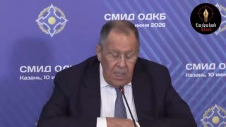 Сергей Лавров на пресс-конференции, ОДКБ, Армения, Аштарак