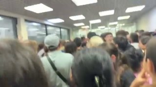 Очередь на КПП на армяно-грузинской границе