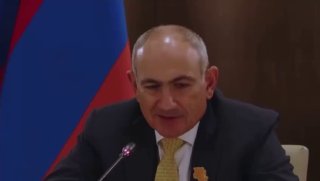 Никол Пашинян и Михаил Мишустин на встрече в Аштараке