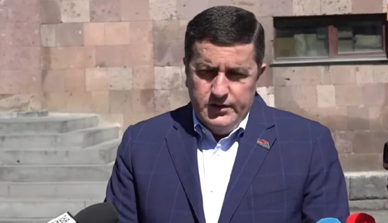 Заседание ЦИК Армении по лишению неприкосновенности Давида Казиняна
