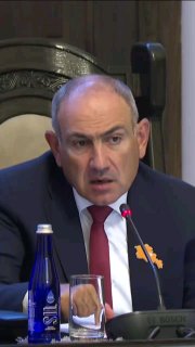 Премьер-министр Армении Никол Пашинян на мероприятии