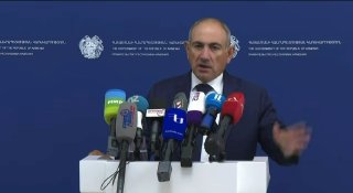 Никол Пашинян на пресс-конференции о проекте TRIPP в Ереване