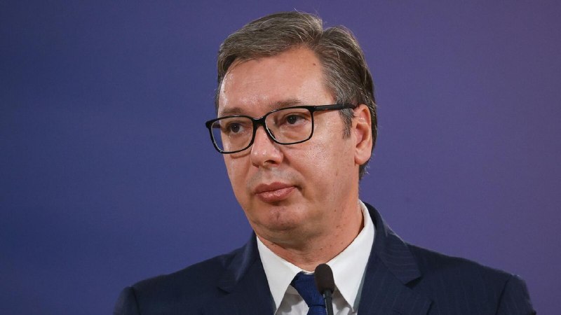 Александр Вучич объявляет об отставке на фоне протестов в Сербии
