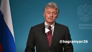 Пресс-секретарь президента России Дмитрий Песков на брифинге в Москве