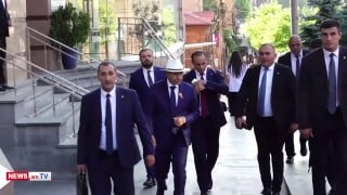 Рубен Рубинян на заседании парламента Армении