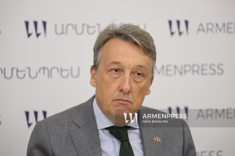 Посол Бельгии в Армении Эрик Де Мунк в интервью Armenpress