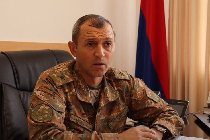 Официальный документ или символика Вооруженных сил Армении в Аштараке